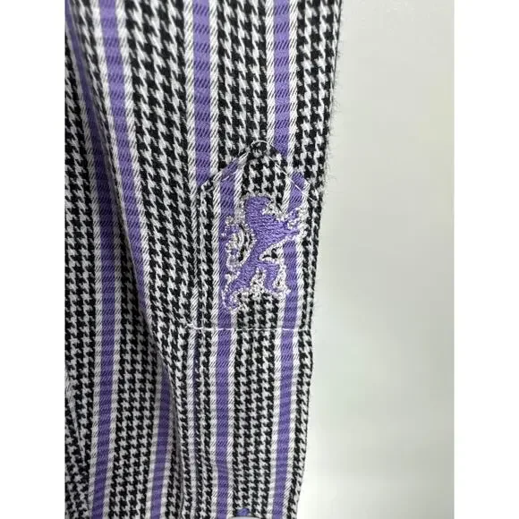 Bugatchi Men's Shaped Fit Dress Shirt, Size Large - Picture 8 of 11